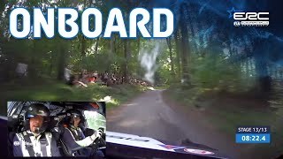 FULL ONBOARD - SS13 - Wagner/Winter | ERC Barum Czech Rally Zlín 2023