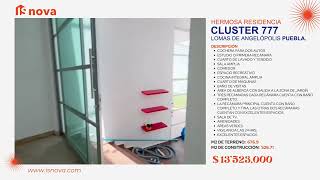 ¡Exclusiva Residencia en Venta! Cluster 777, Lomas de Angelópolis!