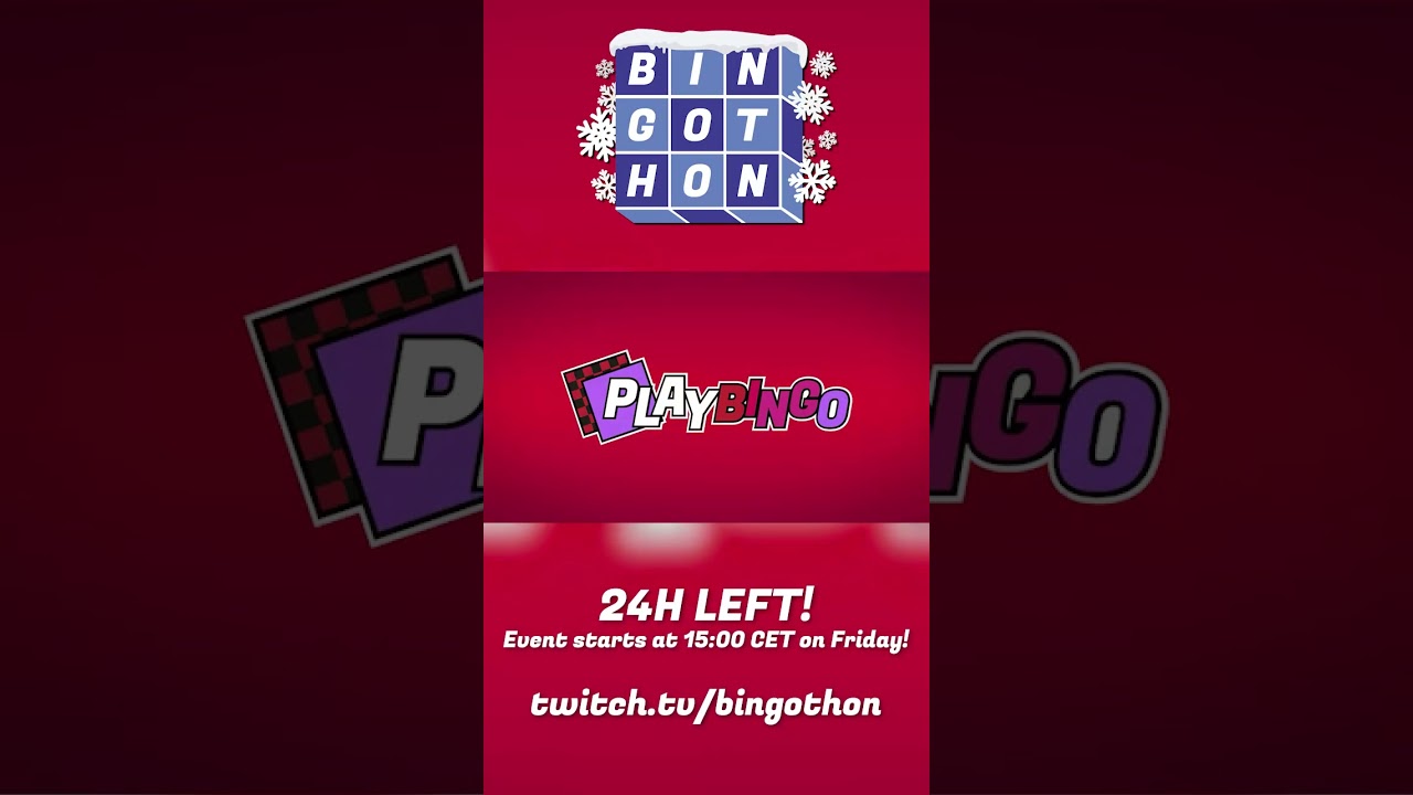 PLAYBINGO.GG, OUR PLATFORM FOR YOU TO MAKE YOUR BINGOS! #Bingothon