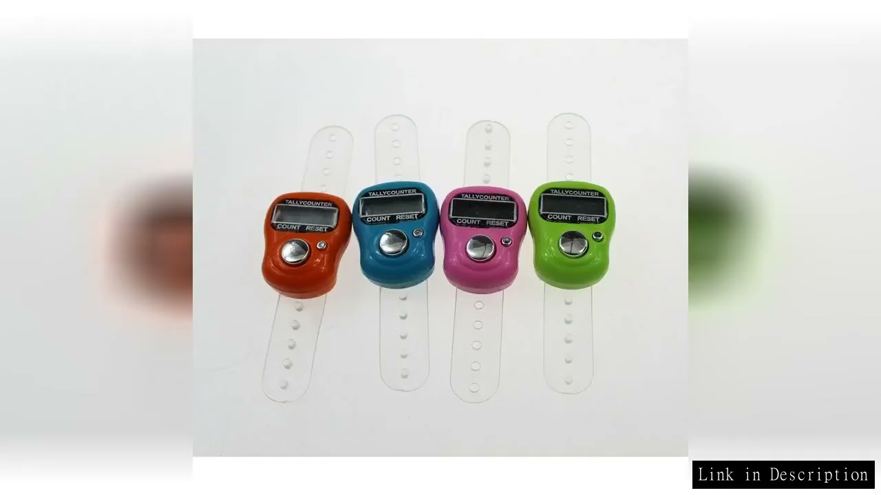 100pcs mini Ring shape Finger Counter LCD Electronic Digital Tally Counter Free Shpping