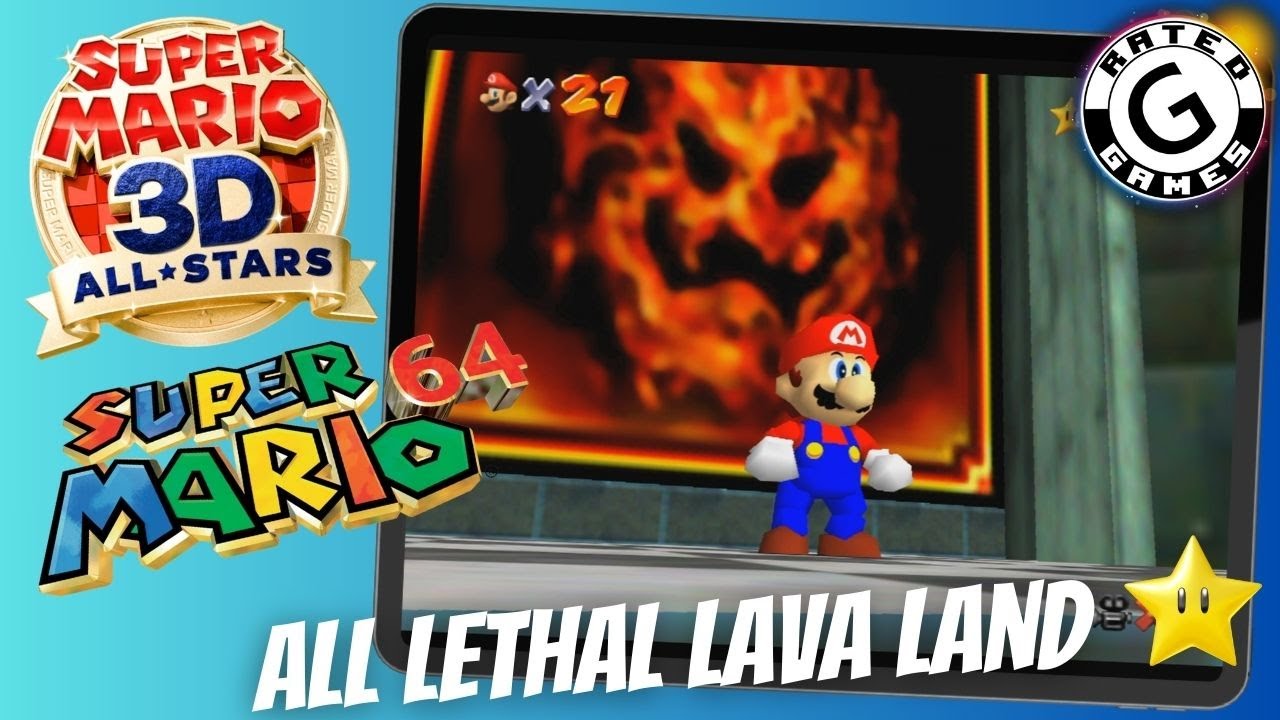 Boil the Big Bully - Lethal Lava Land - Super Mario 64, Super Mario 3D  All-Stars