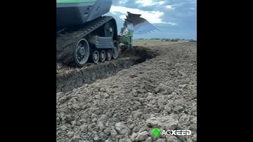 AgXeed AgBot T2 7 series ploughing