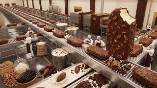 Ice Cream Factory — Continuous Freezing & Packaging Line