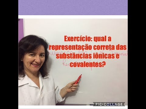 Exercício Fuvest: representação de substância iônica(KBr) e covalente(N2)