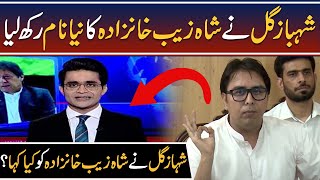 PTI leader Shahbaz Gill criticise Anchor Shahzeb Khanzada - Shahbaz Gill Angry with Shahzeb Khanzada