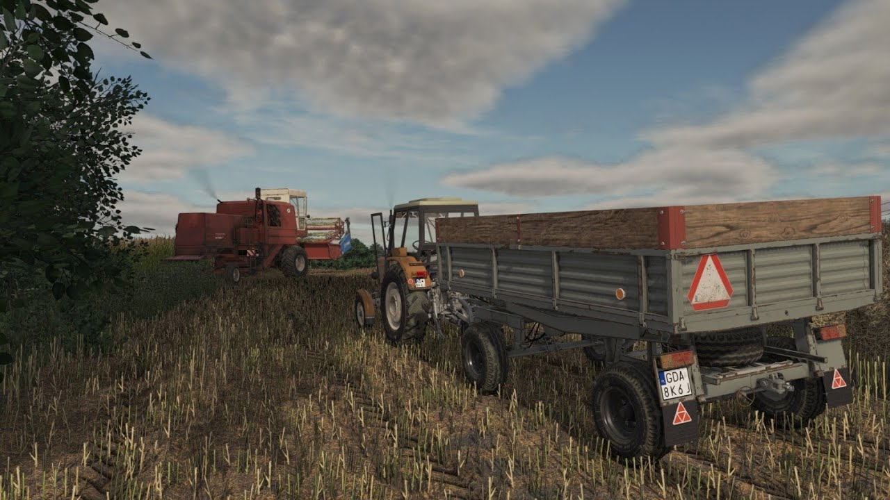 Żniwa rzepaku 2014 / Sucha Huta FS25