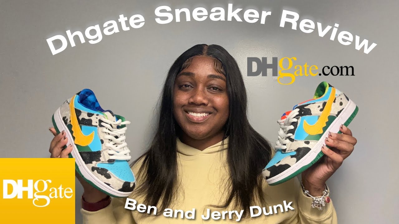 DHGATE Nike Dunk Review | Ben and Jerry SB Dunk - YouTube