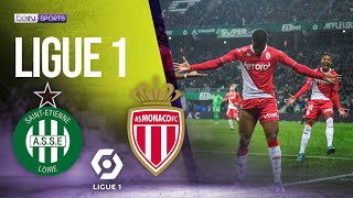 Saint-Etienne vs Monaco | LIGUE 1 HIGHLIGHTS | 04/23/2022 | beIN SPORTS USA