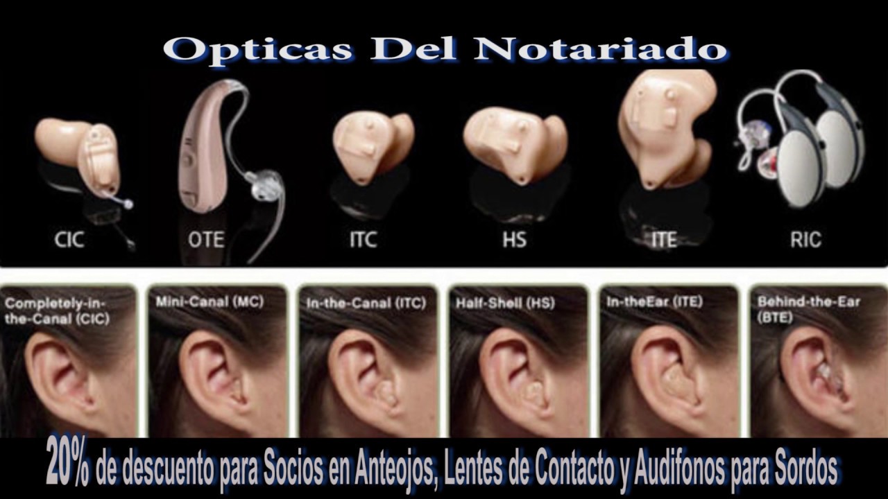 Audífonos para Sordos en Óptica del Notariado 