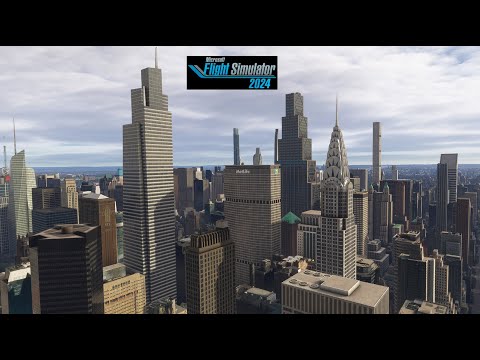Microsoft Flight Simulator 2024 | scenery addon | New York City Times V2