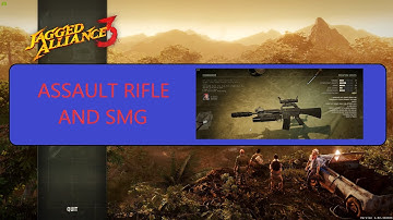 Jagged Alliance 3 - SMG AND ASSAULT RIFLE