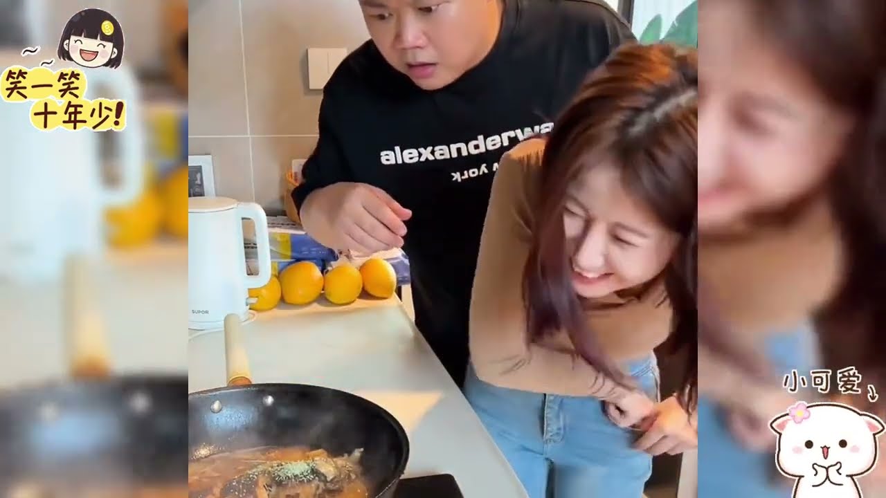 3夫妻爆笑对话，夫妻间的搞笑趣事，幽默风趣的媳妇口才一绝