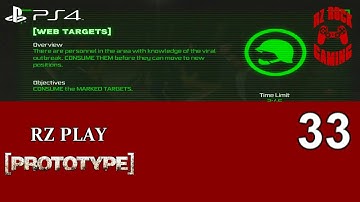 Rz Game Play PROTOTYPE® | PS4™| Part 33 - Web Targets