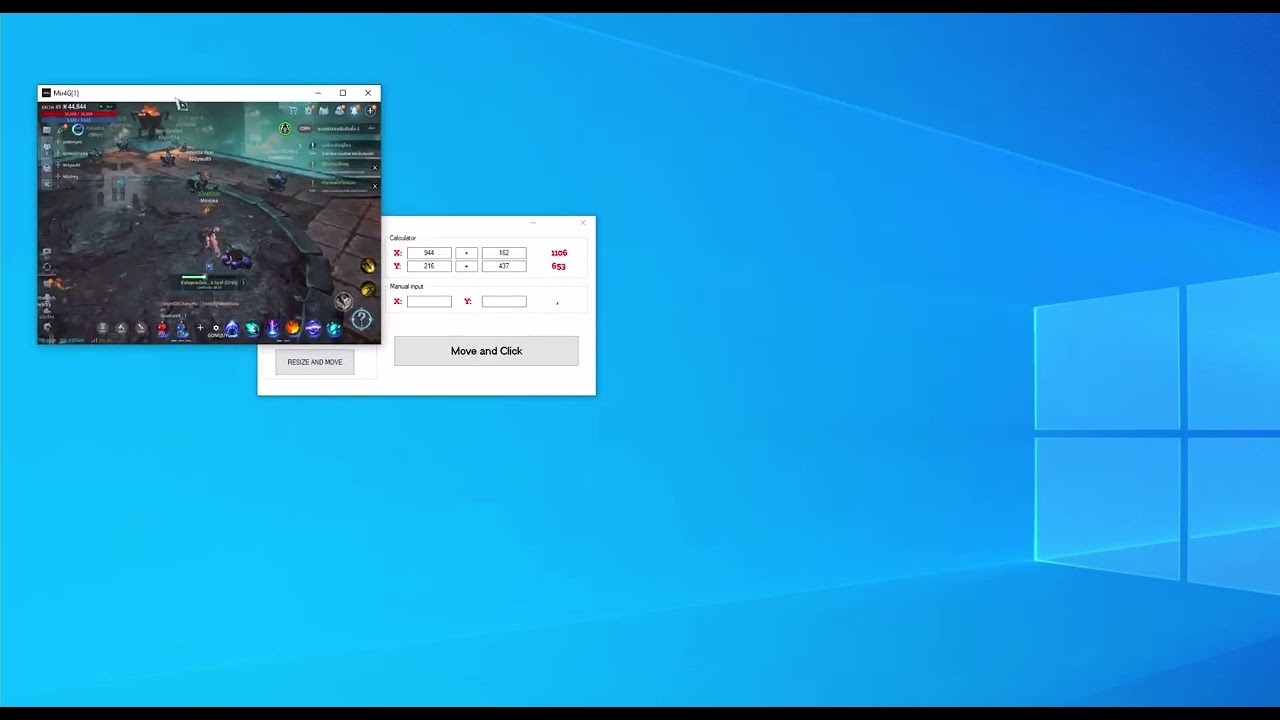 Tool calculation click MIR4