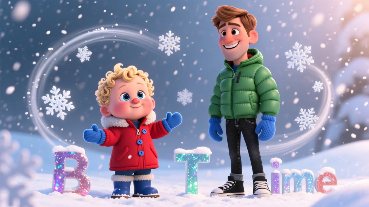 Baby BroTime Christmas 🎄✨ Fun Holiday and Learning Song for Kids | ABC 123 Nursery Rhyme