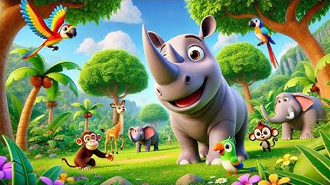 Bài Hát Tê Giác Một Sừng – Nhạc Thiếu Nhi Hoạt Hình 3D Hay Nhất!