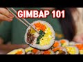 Easy authentic gimbap korean rolls at home