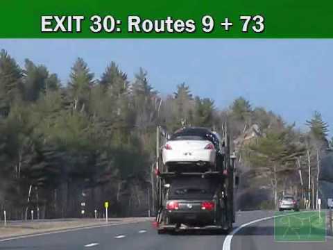 Here's a speed run up Interstate 87 northbound, otherwise known as the Adirondack Northway. This video is solely in Essex County, NY, in the heart of the High Peaks region. The video starts down in Schroon Lake, near mile marker 83, and passes through some of the most remote areas if eastern New York on its way towards Plattsburgh and Montreal. The video passes through North Hudson, Moriah, Elizabethtown, Lewis and finishing up in Chesterfield, just south of Keeseville at mile marker 136. There is an eight mile gap between Exits 31 and 33, otherwise the video contains the complete 50 mile journey up Essex County. Please mind the first couple minutes of the video, as the camera was tilted too high to see the roadway at times. But enjoy the scenery indeed. This stretch of highway was marked America's Most Scenic highway in 1966. The music contained in this video is "Dodge the Dodo" by est