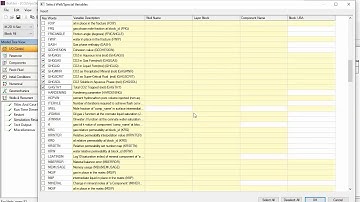 CMG CCUS 17: Special Variables