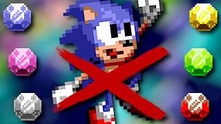 Can I Beat Sonic 1 Special Stages Without Jumping!