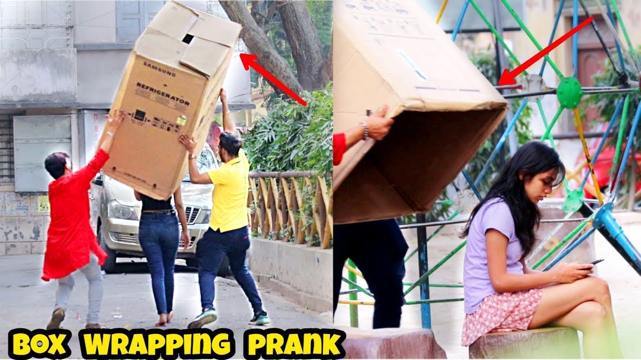 Box Wrapping Prank On Girls 2020 | Gone Wrong | Top Trending
