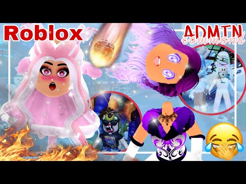Royale High BUT with ADMIN COMMANDS (HILARIOUS and CHAOS) //Roblox Royale High TROLLS