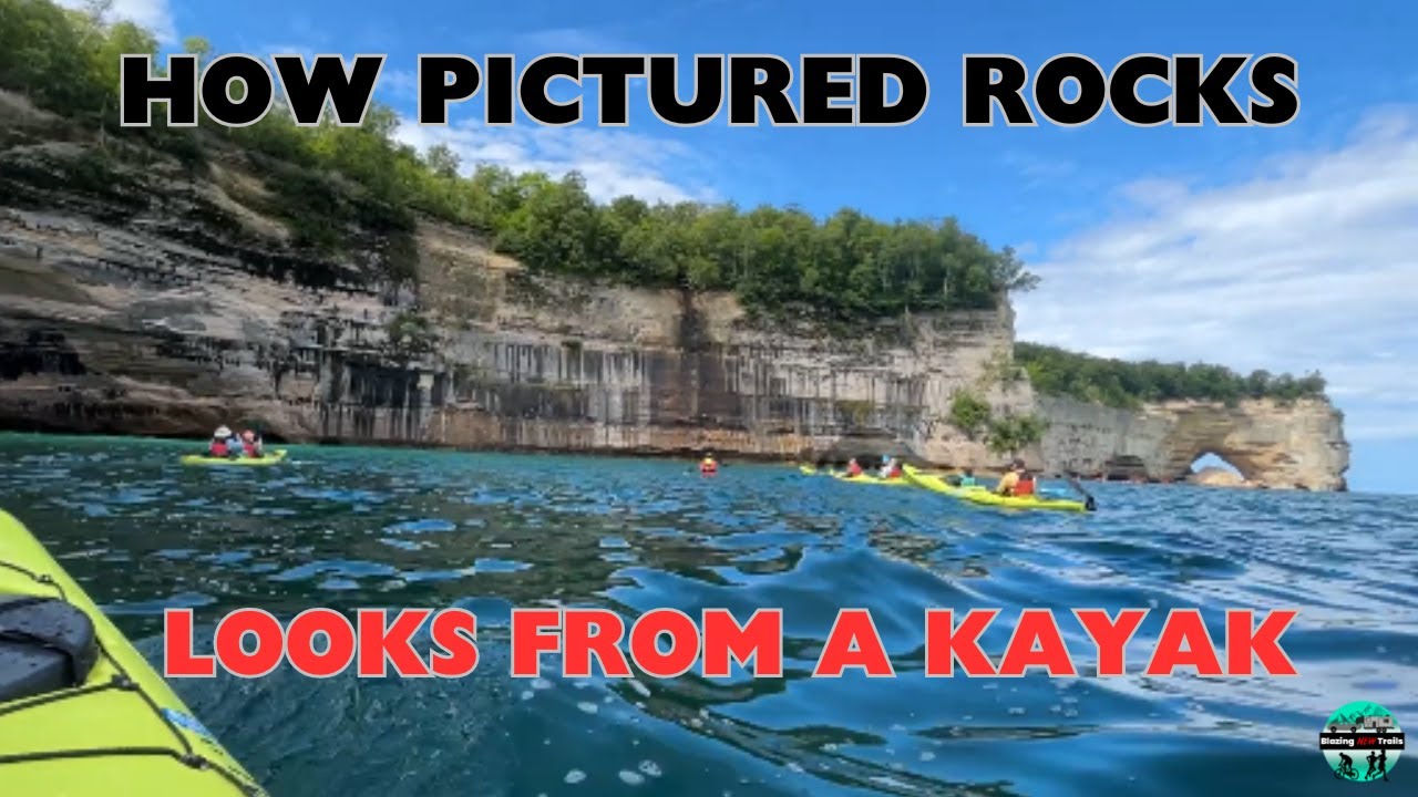 Exploring Pictured Rocks from a Kayak | Majestic Views are Absolutely ...