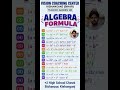 Maths Formula, #algebra #NadeemSir #Visionnadeemsir #viral #mathstrick
