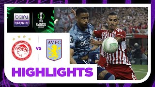 Olympiacos v Aston Villa | Europa Conference League 23/24 | Match Highlights