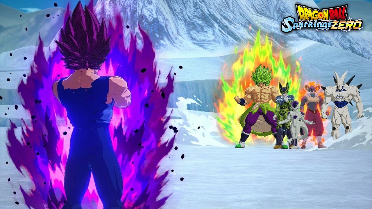 Вегета против суперзлодеев – Безумная яростная битва сайянов! | Sparking ZERO