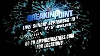 WWE Breaking Point 2009 Promo (High Quality)