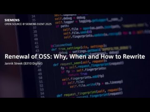 Renewal of OSS: Why, When and How to Rewrite