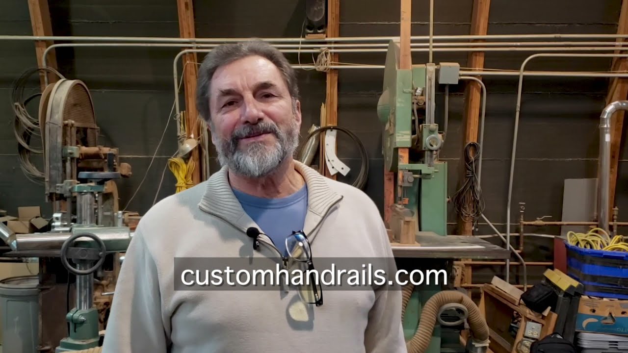 Custom Handrails, Part 1, shop tour,  intro and shop build