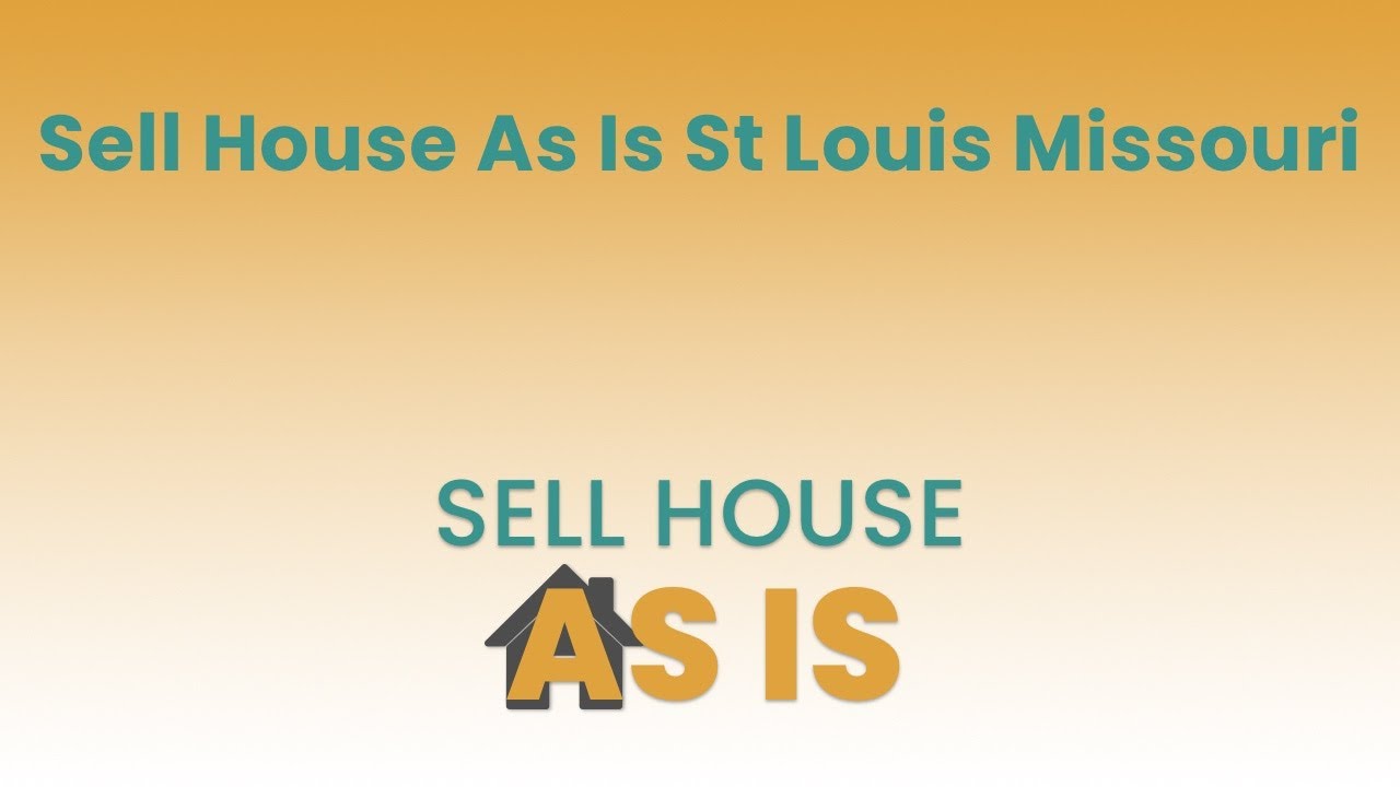 Sell House As Is St Louis Missouri | (844) 203-8995