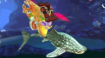 Hungry Shark World Atomic Shark Android Gameplay #10