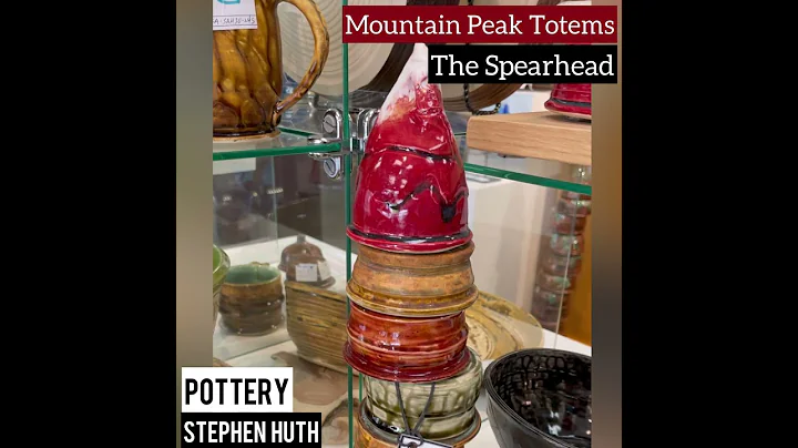 Stephen Huth Pottery at the Blue Moose Art Gallery...