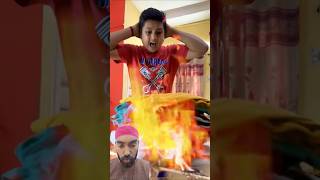 घर के अंदर पटाखे जलाया🔥🧨Diwali Patakhe💥#shorts #bomb #patakhe #crackers