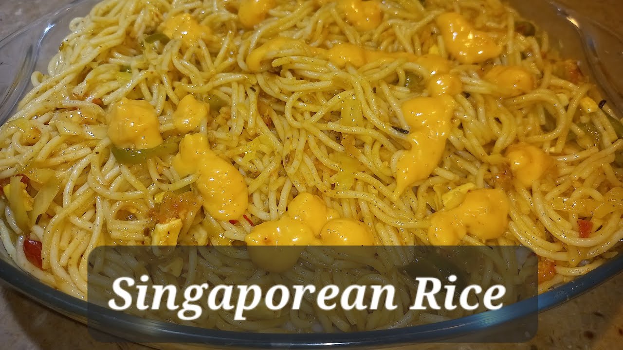 Singaporean Rice Recipe by Saira Arif YouTube