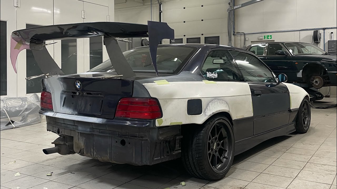 Fitmentlab E36 bygg pt.5 BIG WANG GANG - YouTube