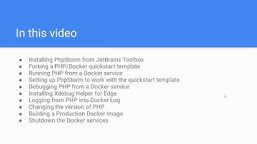 PHP, Docker and PhpStorm