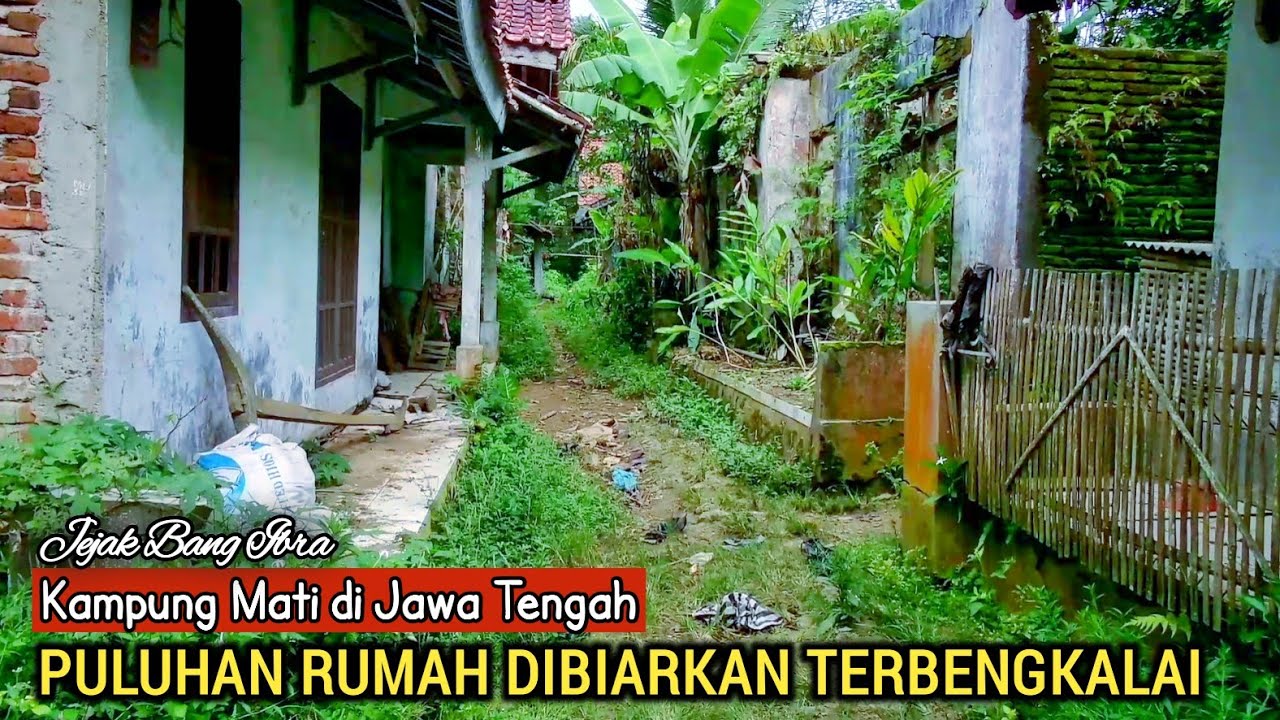TERSESAT DI TENGAH HUTAN & KETEMU PULUHAN RUMAH KOSONG YANG TAK BERPENGHUNI, KAMPUNG MATI DI CILACAP