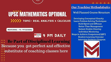 Real Analysis Lecture-13|Asymptote| UPSC| IAS_IFoS_Maths_Optional| Upendra Singh:IIT Delhi