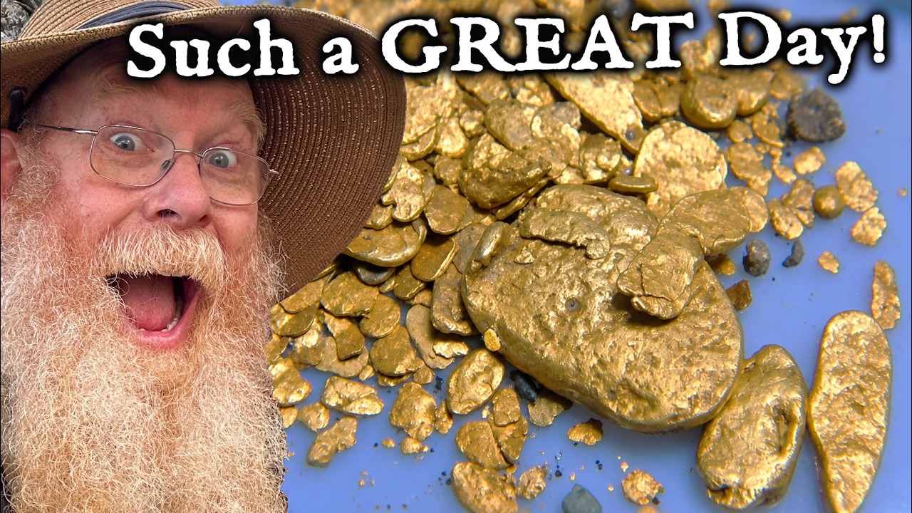Too Much Gold To Pan!