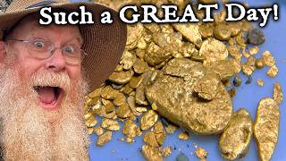 Too Much Gold To Pan!