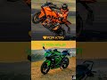 KTM RC 390 VS NINJA 300||Quick Comparison||Engine,Looks,Price,Top Speed||THEINFOBIKER||#shorts