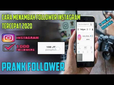 Cara Menambah Followers Instagram Menggunakan Html Di Android 2020 Youtube