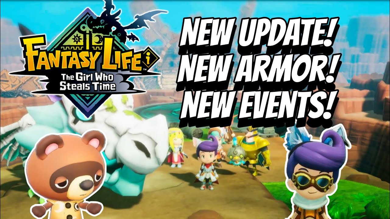 NEW Update Stuff in Multiplayer in Fantasy Life i (Switch 2 Gameplay)