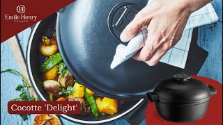 Small Casserole/Dutch Oven (2 L) - Delight - Emile Henry