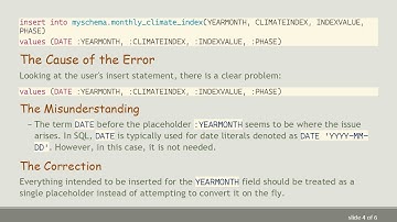 Solving the ORA-00936: Missing Expression Error with Python and Oracle Inserts