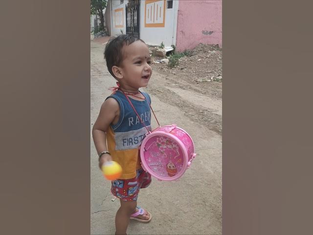 o Yara dhol bajake Punjabi dhol short video #dholdrummers #punjabidhol #dhol #cutebaby #dholak #baby